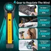 Protable Air Duster for Computer Cleaning 160000 RPM Cordless Compressed Air Blower Rechargeable for PC computers Keyboard Clean 4