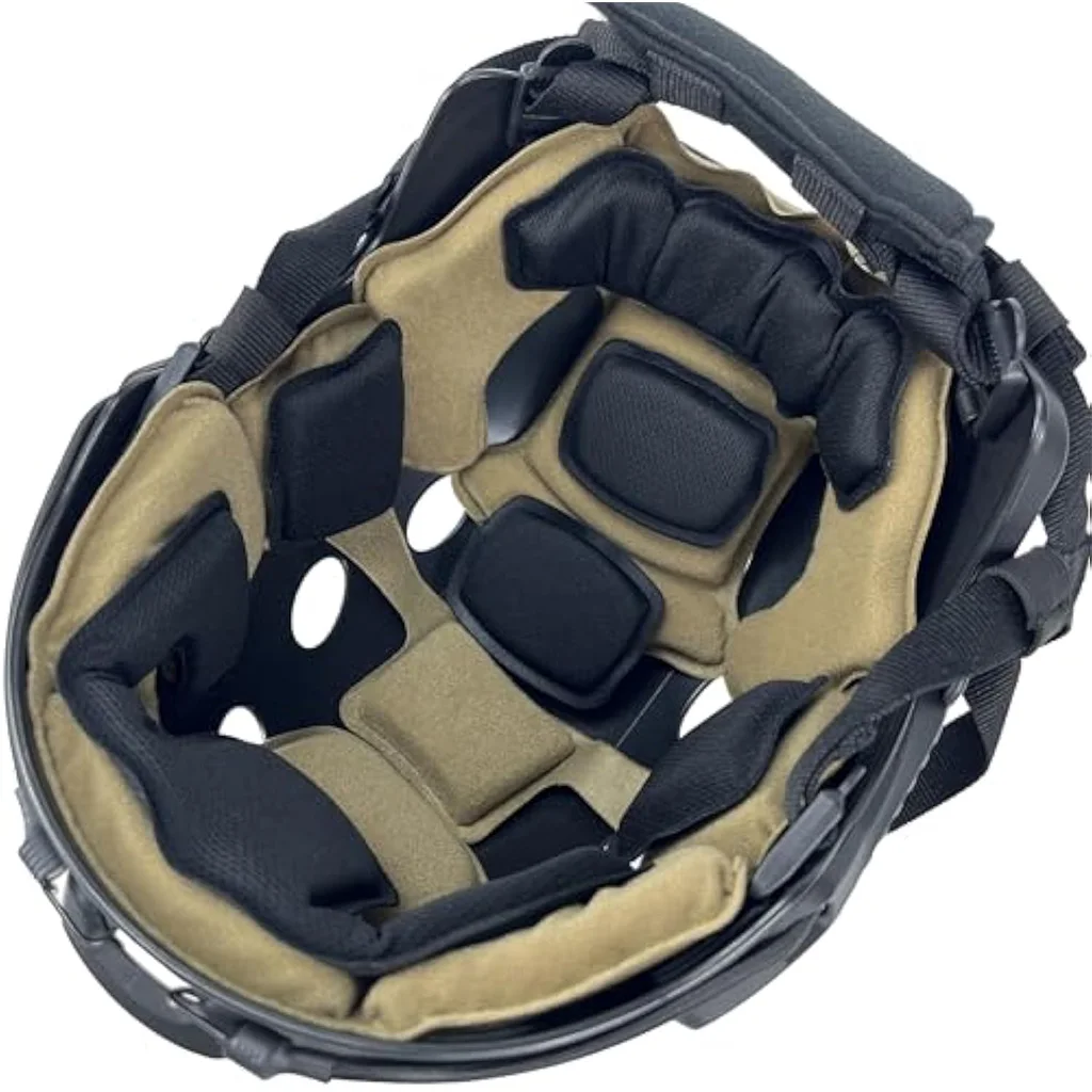 Universelles taktisches Helm-Memory-Schaum-Pad-Set – schützende Kisseneinsätze für FAST/MICH/ACH/USMC/PASGT-Helme – Detail 12