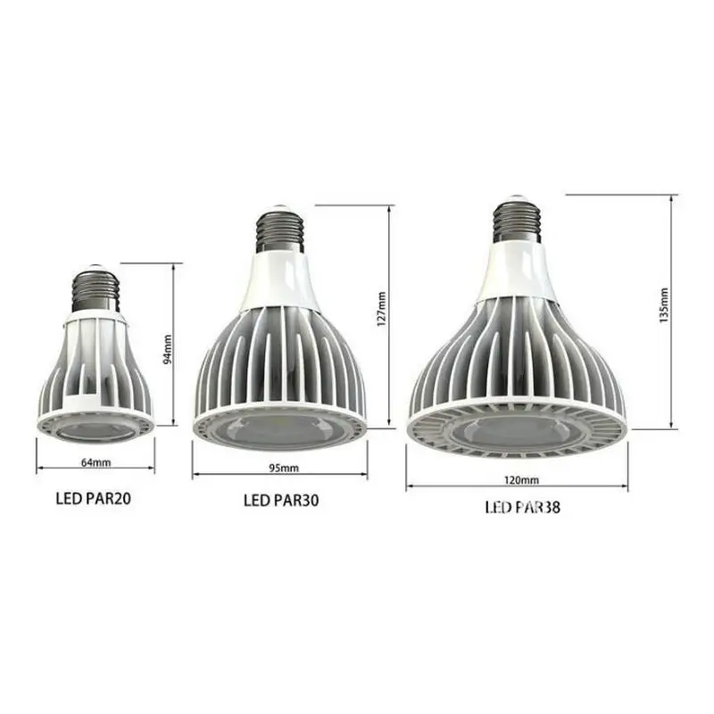 Description Picture 2 of itemPAR30 Lamp 15W 20W Track Light Flood Lights Bulb E27 LED Warm Cold Neutral White Spot Lamps for Kitchen Clothes Shop Lamps 220V