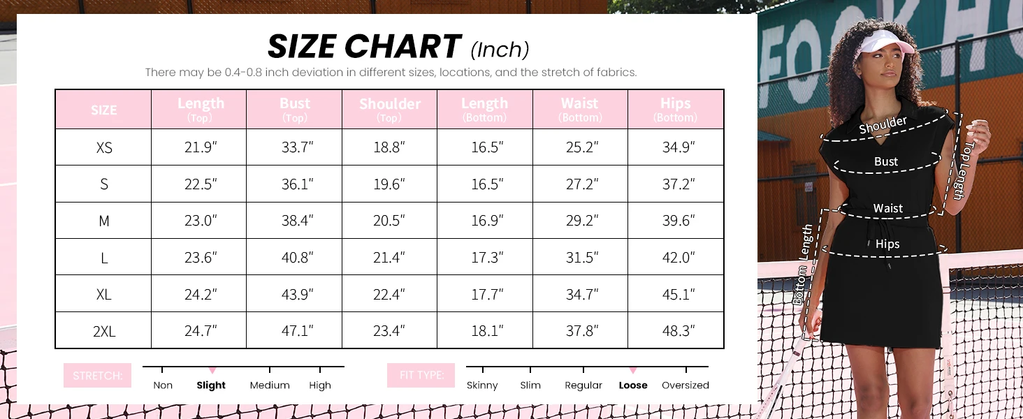 2 Piece Skort Set Athletic Tennis Skirt Outfits Spring Lapel Tops Casual High Waisted Matching