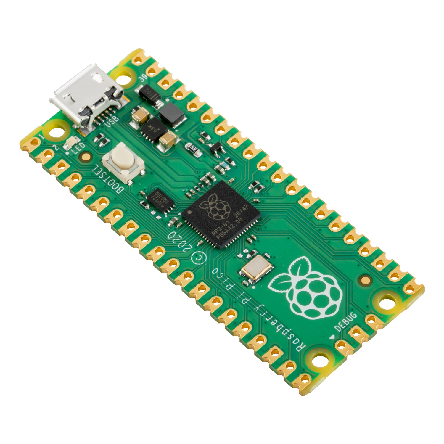 Raspberry Pi Pico Board RP2040 TYPE C / MICRO Dual Core 264KB ARM ...