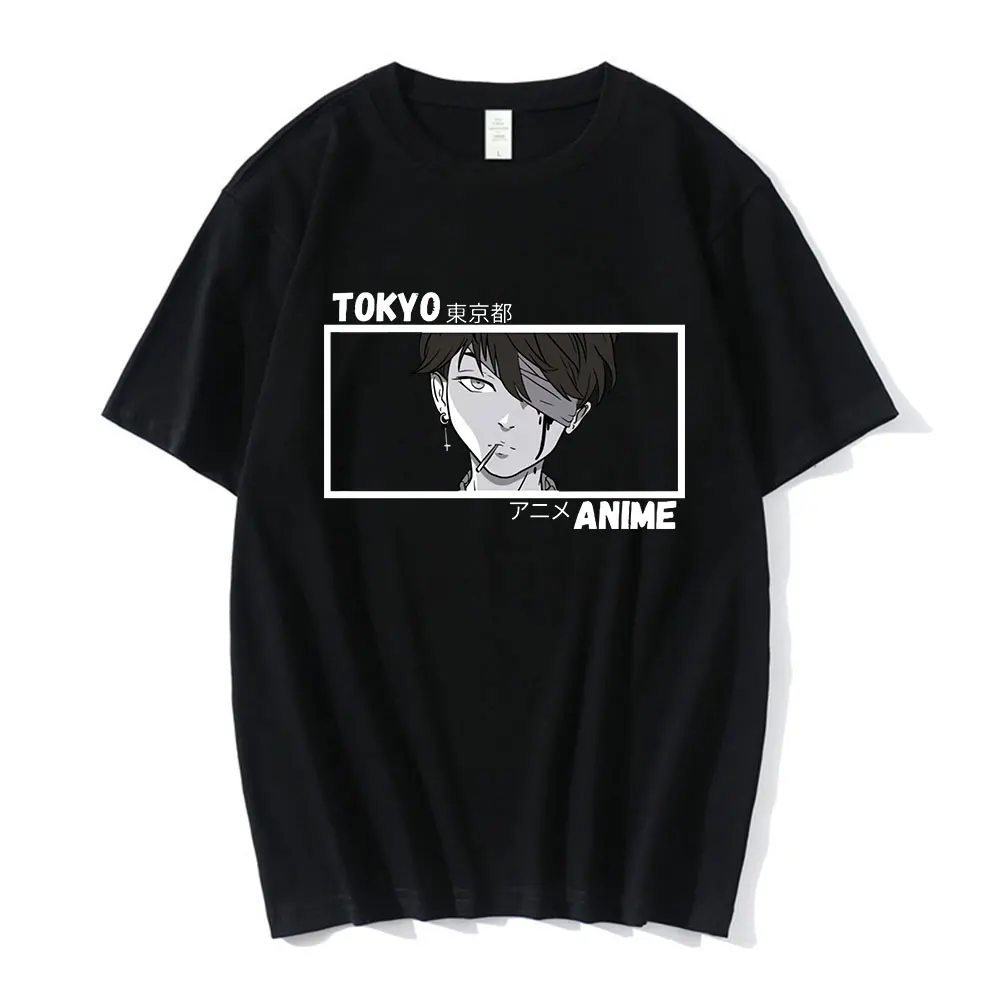 

Japanese Anime Tokyo Revengers T Shirt Men Kawaii Harajuku Manga Graphic T-shirts Unisex Summer Oversize T-shirt Streetwear Y2k