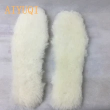 

Natural wool insole Fur is warm Men's and women's insoles Wholesale and retail With a more cost-effective