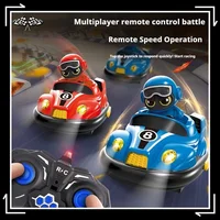 Kids Remote Control Dodgem Car Pair Versus Drifting Race Car Collision Ejection Run Karts Parent-Child Interactive Toy Birthday 1