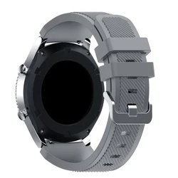 Versatile 22mm Silicone Watch Strap - Premium Comfort and Style - 22mm Suunto 9 5 peak (16 Gray A)