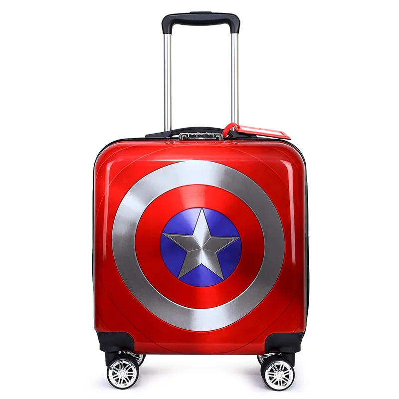 Suitcase  Children's Luggage 20-Inch Universal Wheel Elementary School Student Trolley Case Cartoon Suitcases travel