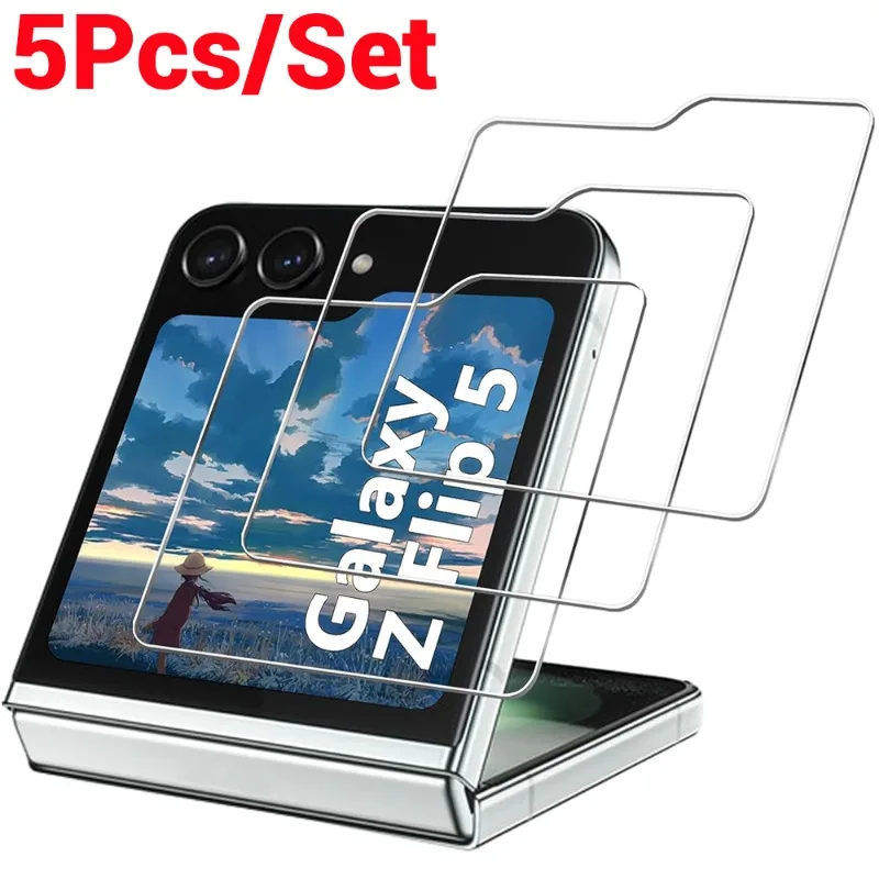 Vetro Temperato Per Samsung Galaxy Z Flip 5 5G Proteggi Schermo Esterno Pellicola Protettiva Antigraffio Per Galaxy Z Flip 5 Flip5