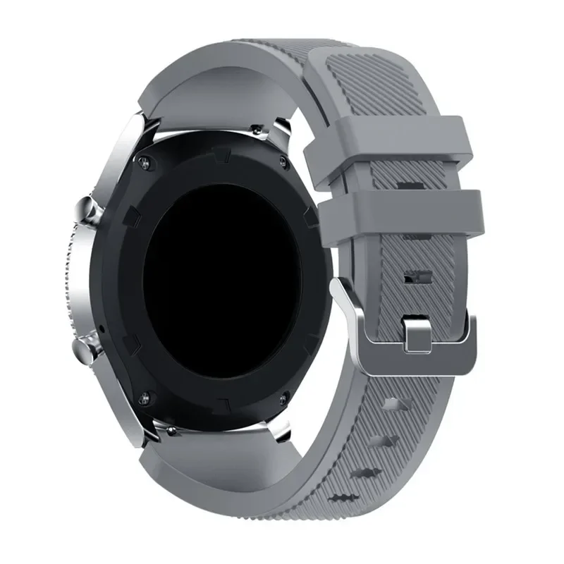 Adjustable Silicone Watch Band - 20mm/22mm Strap