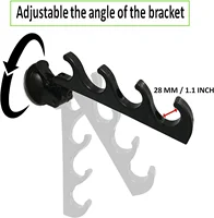 Fishing Rod Storage Bracket Car Mounted Suction Cup Fish Rod Placement Rack Fishing Accessories Fishing Rod Storage Device 2