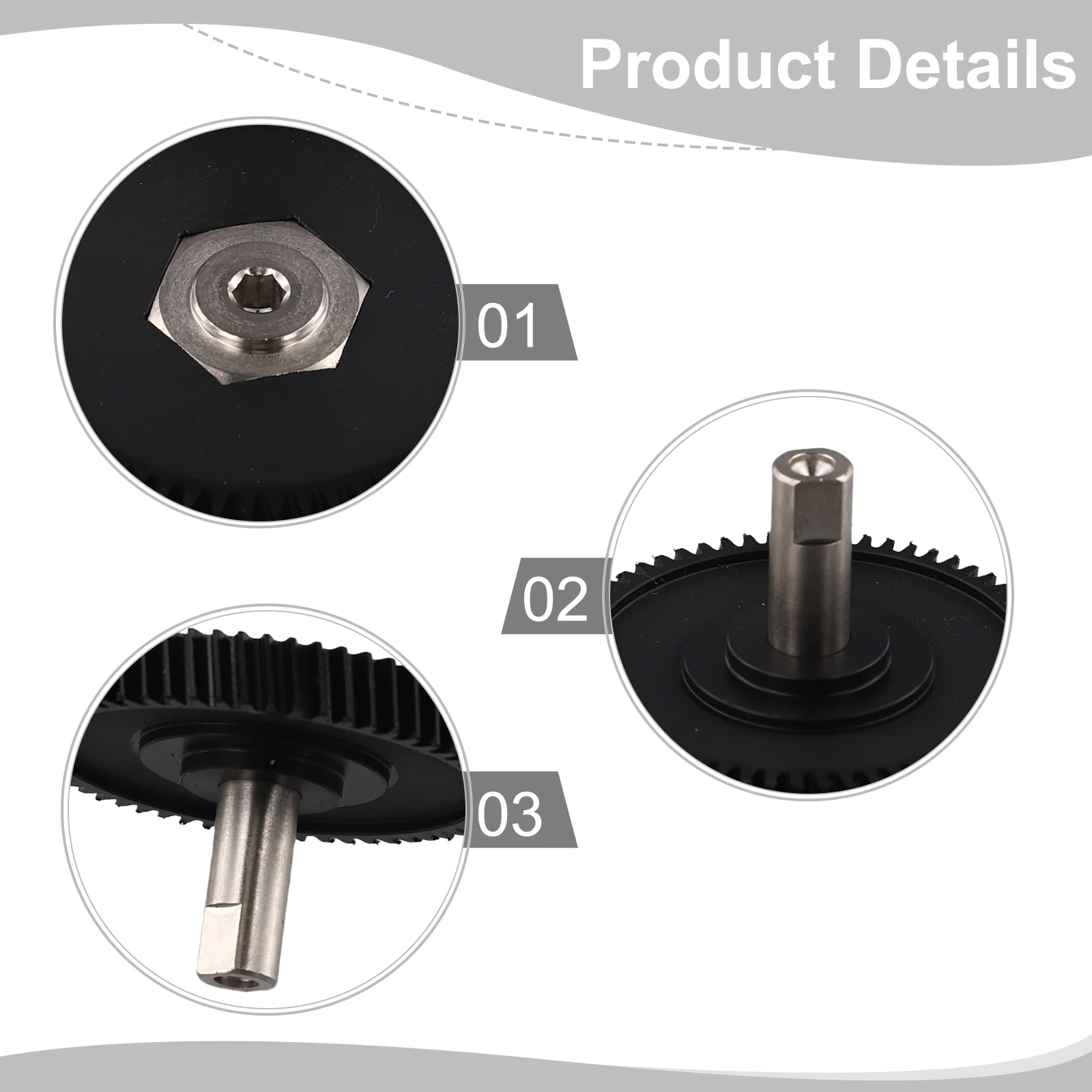 Auto-Reparaturteile Motorgetriebe-Ersatzteil Schiebedachmotorgetriebe E60 Schiebedachteile 54109809776 Nicht verformbares ABS-Material – Detail 10