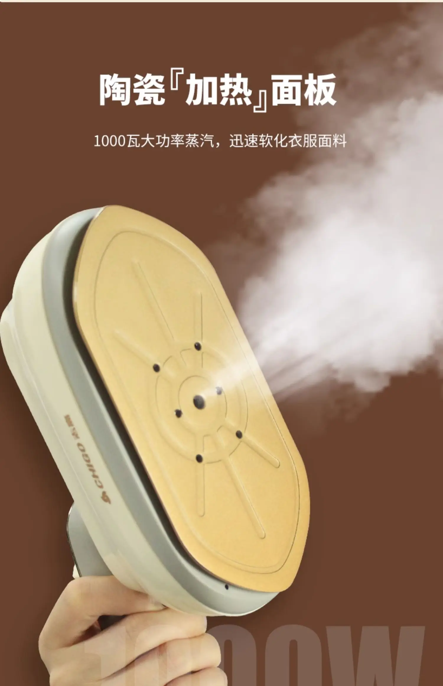 Description Picture 5 of item2023 New hanging ironing machine Household hand-held   Small travel portable steam electric iron  clothes