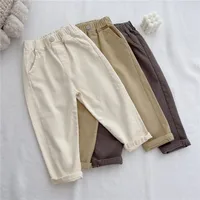 Solid Color Kids Pants for Boys and Girls Spring Autumn Baby Pants 1