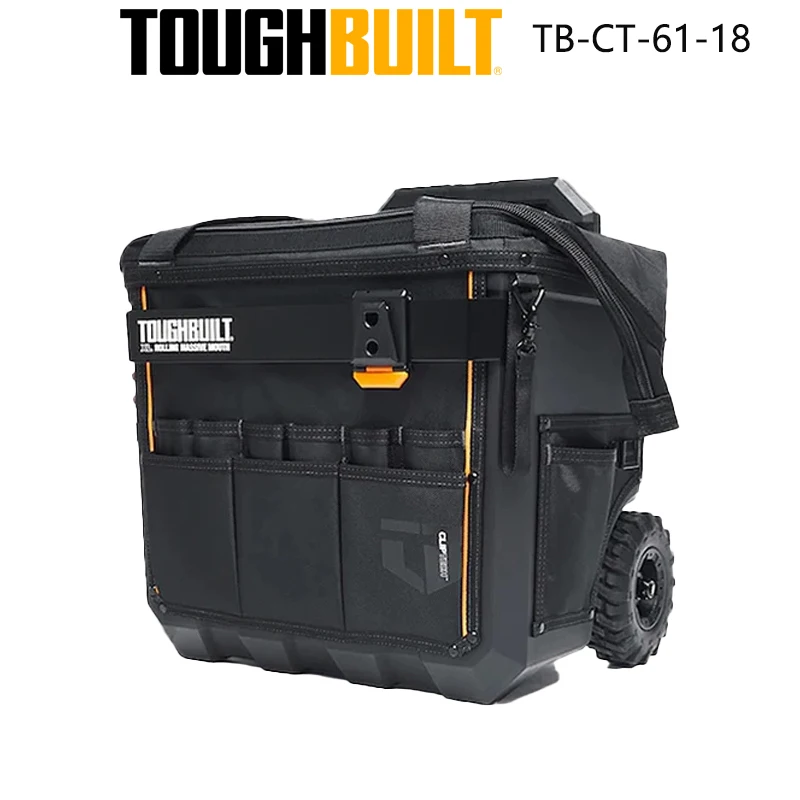 TOUGHBUILT TB-CT-61-14/18/22 Large/X-Large/XX-Large Massive Mouth Bag Durable Multi-Functional Waterproof Push-Pull Toolkit 2
