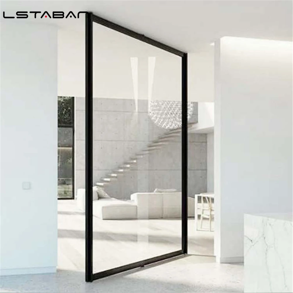Stainless Steel Pivot Heavy Duty 360-degree Rotating Shaft Wooden Door Hinge Shaft Murphy Positioning Door Hidden Axis