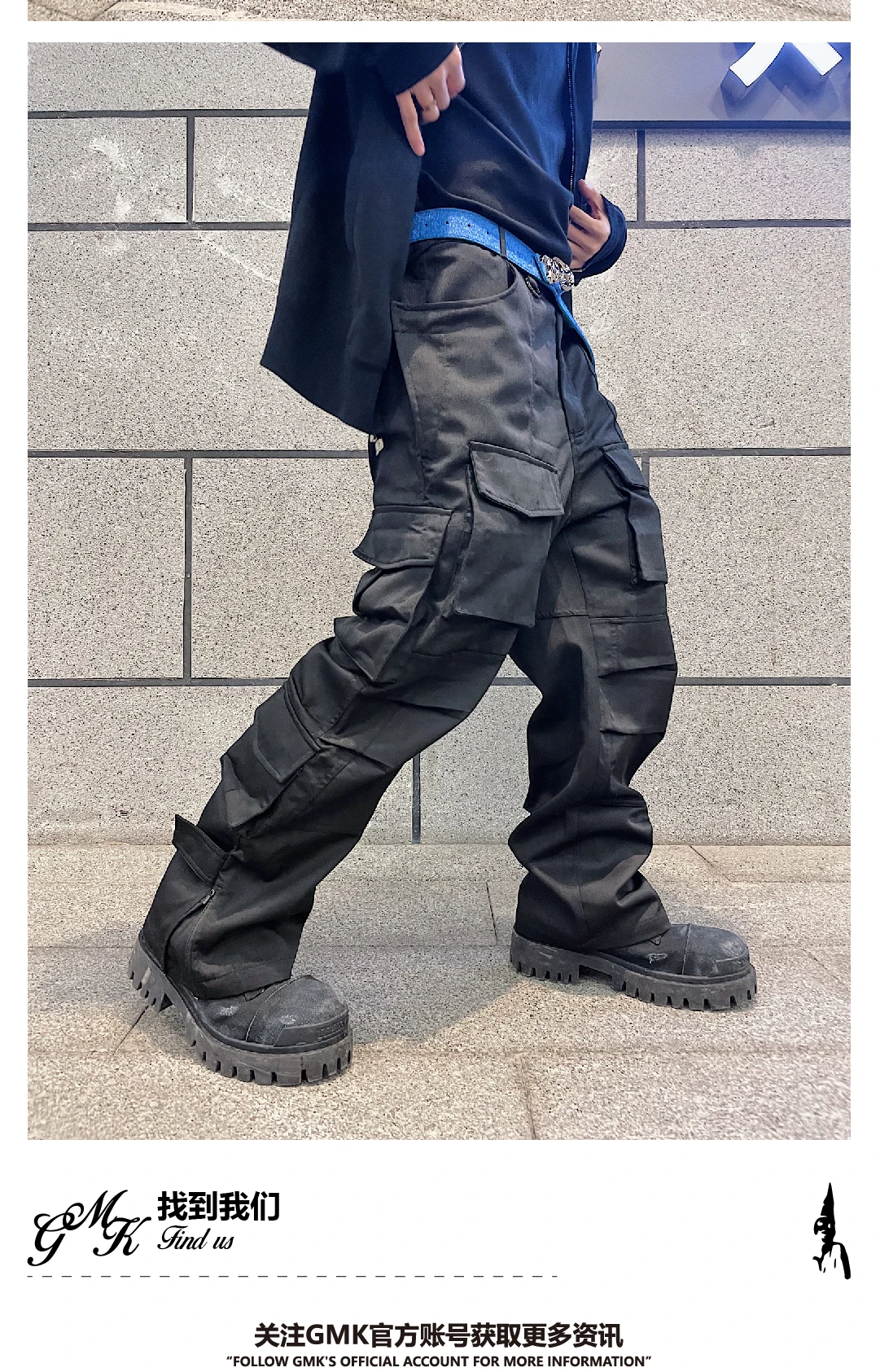 GROUP MAREK [GMK] Multi pocket cargoパンツ ワークパンツ | viventre