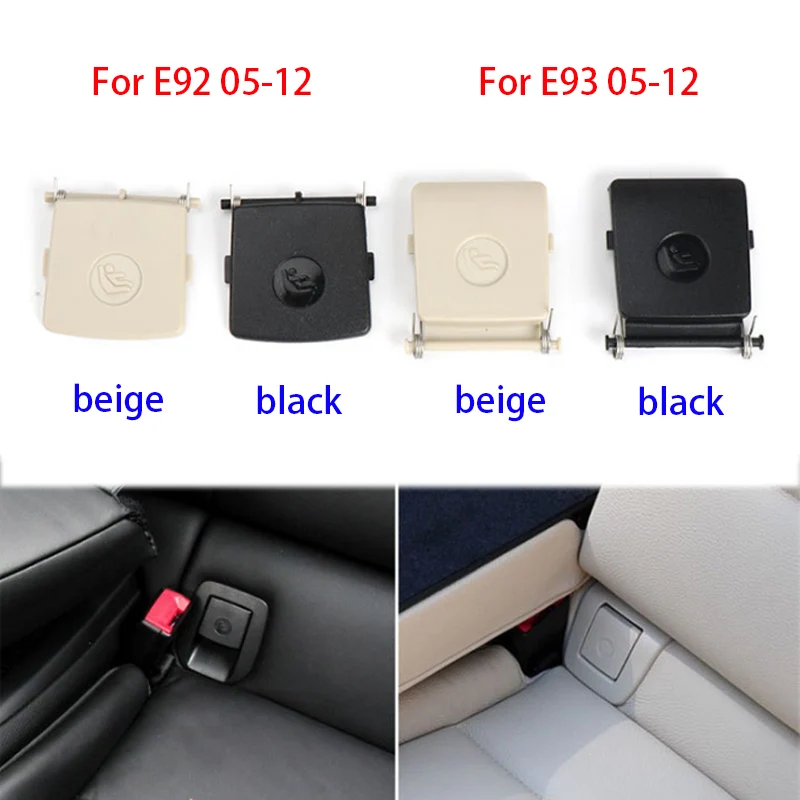 Car Rear Seat Hook Isofix Cover Child Restraint For Bmw E92 E93 3 Series M3 20052012 Seats