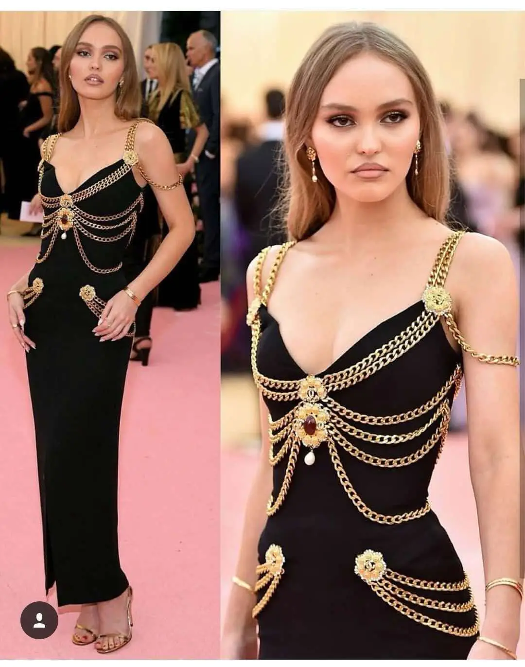 

2022 New Women Sleeveless Metal hanging ornamen Fashion Sexy Bodycon Mid-calf Dress Rayon Bandage Celebrity Red Carpet Outfit