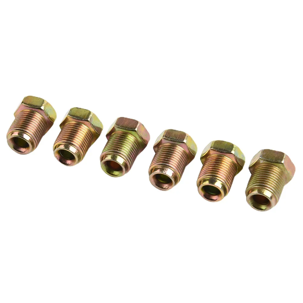 미터법 너트 브레이크 파이프 키트, 브레이크 케이블 커넥터, 실린더 M12mm X1mm 실버 3/16 인치 파이프, 액세서리 6 개, 신제품
