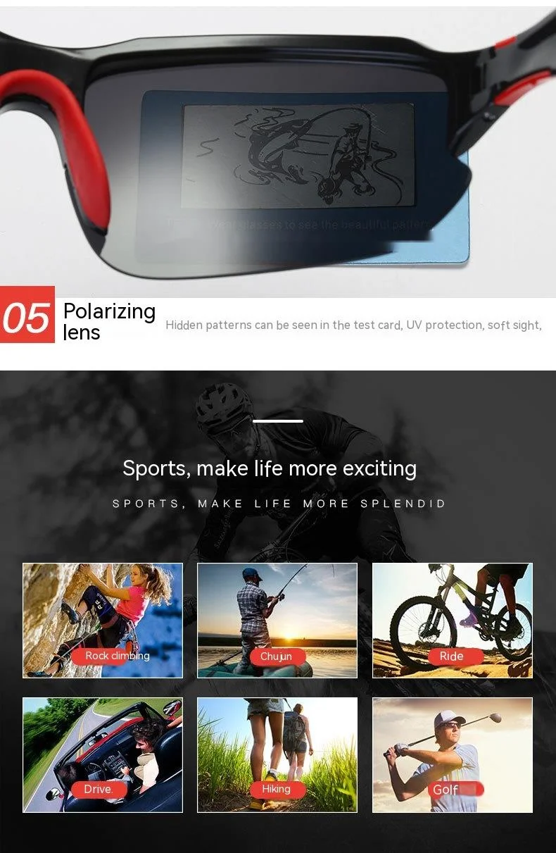 Nuevas gafas que cambian de color, gafas de sol polarizadas para hombre, gafas de ciclismo, gafas para deportes al aire libre, gafas de sol 9301, protección UV para hombre_voghion.com