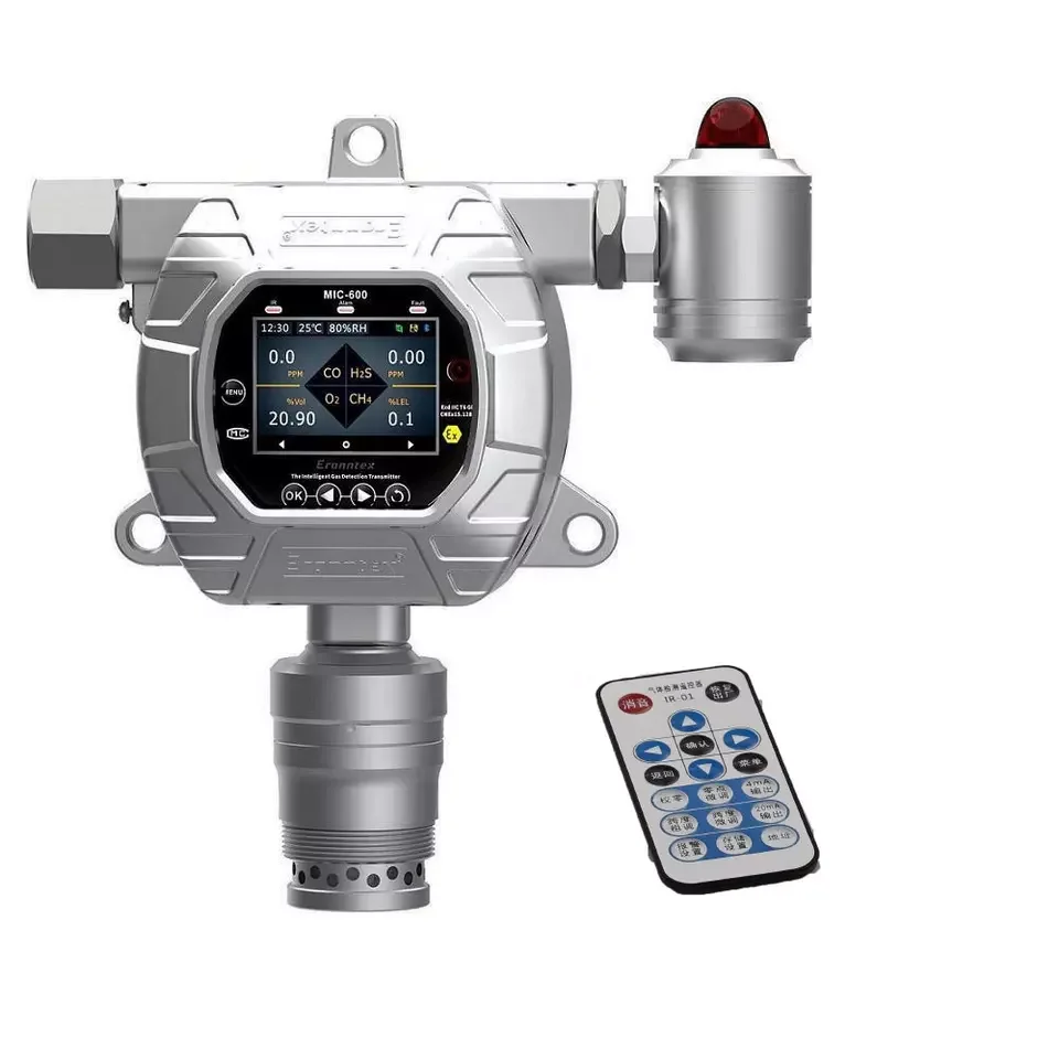 

MIC600-6 in1 Temperature Humidity Multi-parameterTesting IR Sensor Outdoor/Indoor PH3/O2/N2/CO2 4 Gas Online Fixed Gas Monitor