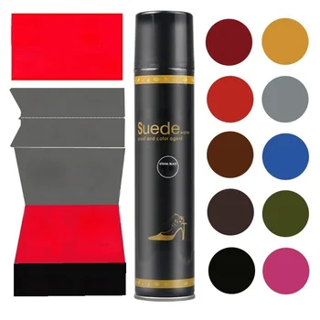 짙은 녹색 젖빛 신발 스프레이 염색 액체 회전 봉제 표면 가죽 스노우 부츠 리노베이션 보충 에이전트 케어 스프레이 신발 광택제