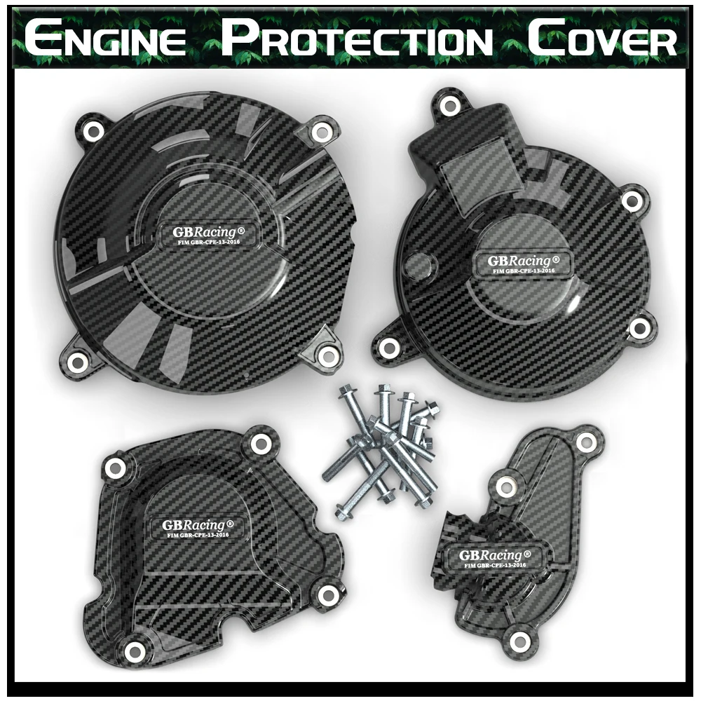 

Motorcycles Engine Protective Cover, Carbon Fiber Printing, Yamaha MT-09, FZ-09, TRACER and SCRAMBLER XSR900 2021-2023