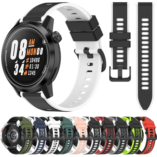 EasyFit Sport Silicone Band For COROS PACE 2 PACE2 Strap Replace Watchband  For COROS APEX Pro APEX 46mm 42mm Wristband Bracelet