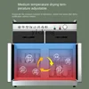 Tqh Luxury Disinfection Cabinet Commercial Catering Restaurant Hotel Cleaning Seasoning Platform Vertical with Water Supply 4