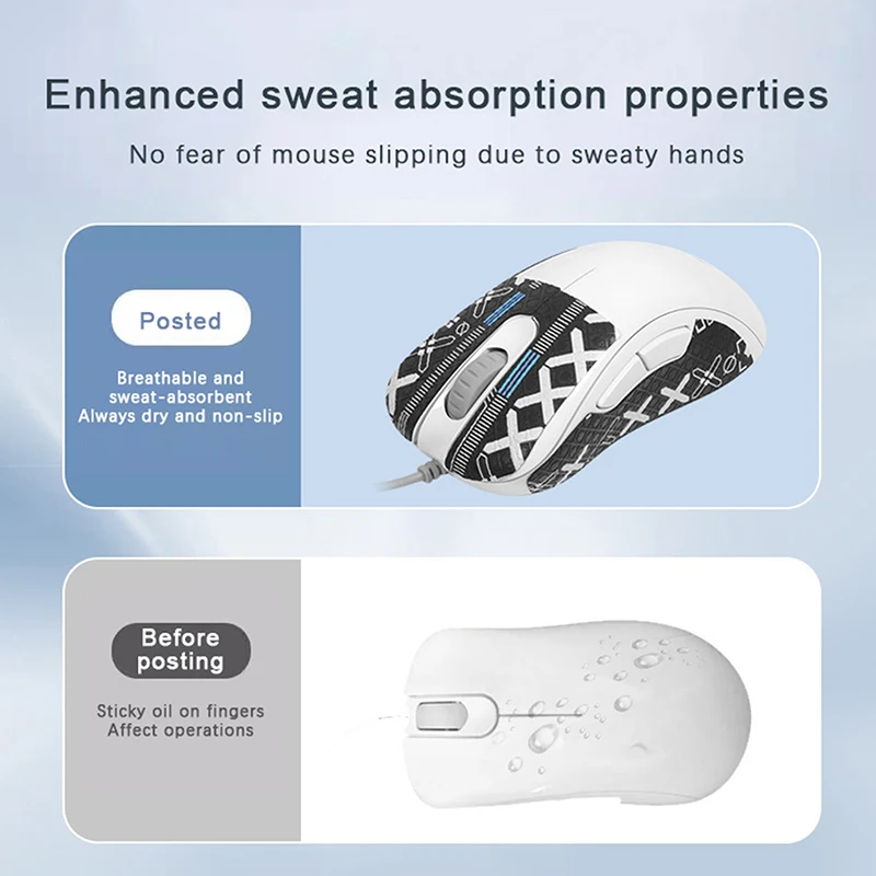 Mouse Grip Tape mouse anti slip sticker Skate Sticker Non Slip Suck Sweat Mouse Anti-Slip Sticker For Zowie ECCW EC1-CW EC2-CW EC3-CW