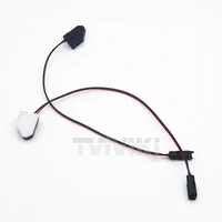 จอมอนิเตอร์จุดบอด OEM สีเหลือง/แดง1คู่แผ่นเรืองแสงช่วยตรวจจับระยะทางสำหรับรถยนต์โตโยต้าสำหรับ Honda BSD BSA BSM 3