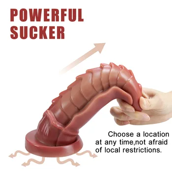 Silicone Realistic Dildo Strong Suction Cup Dildo Prostate Massager Large Butt Plug Dragon Thick Dildo Anal Sex Toys for Women 2