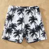 PatPat Family Look Swimwears Coconut Tree Print One-piece Couple Look 4