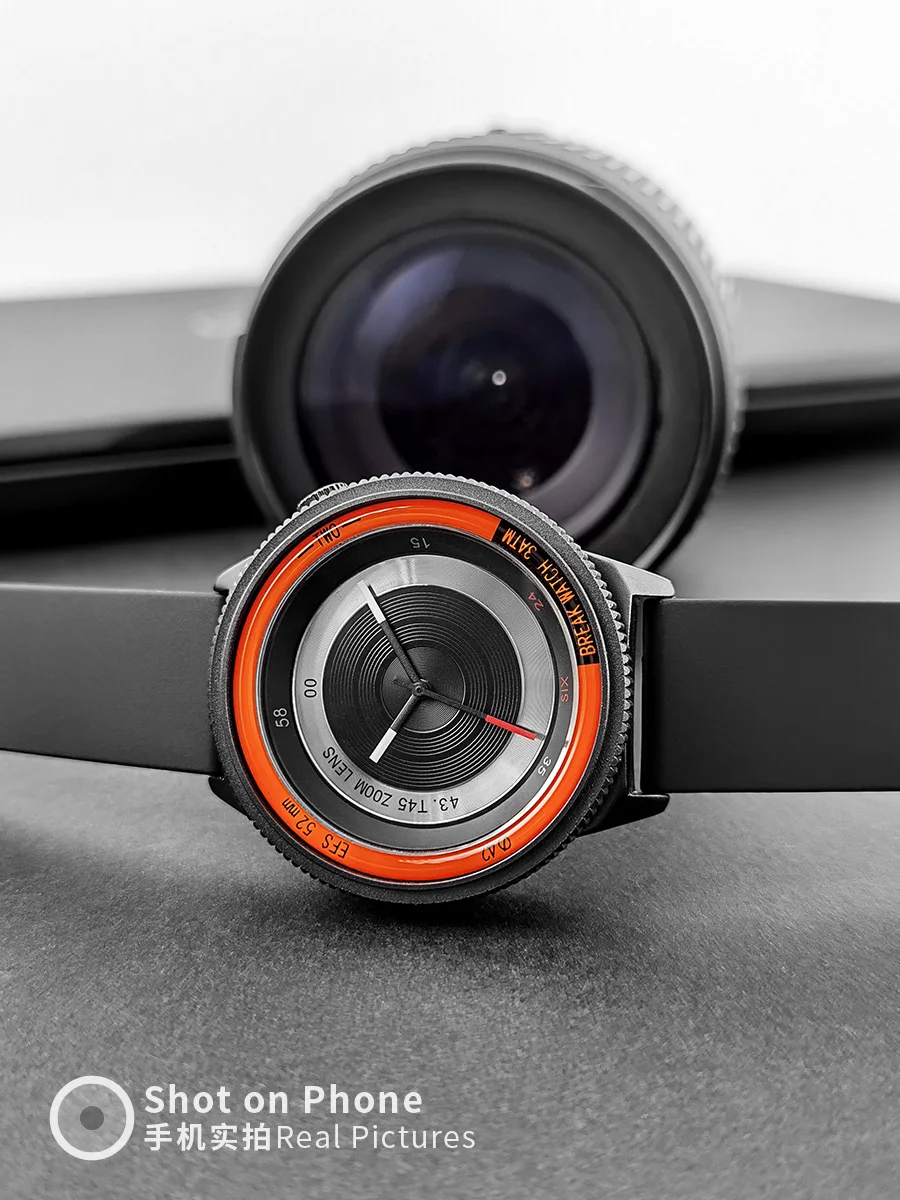 BREAK Black Camera Series Men Women Luxury Fashion Casual