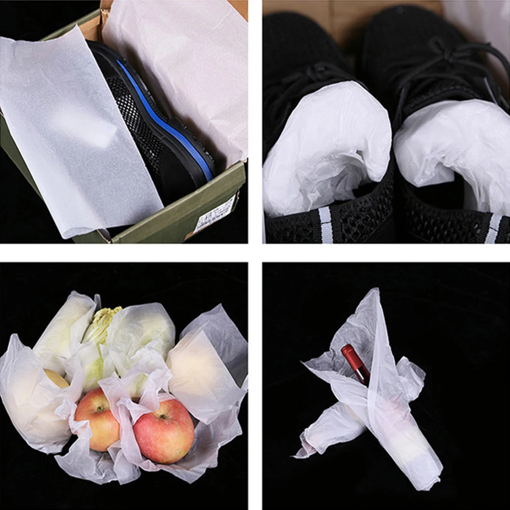 100장/팩 A4 라이너 티슈 페이퍼 매트 패드 의류 셔츠 신발 포장지 선물 포장 액세서리