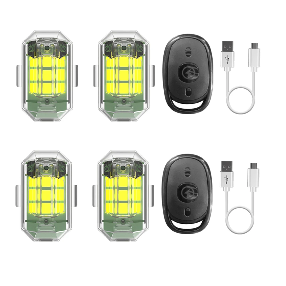 LED-Stroboskoplichter 7 Farben Drohne Antikollisionslichter Wiedera