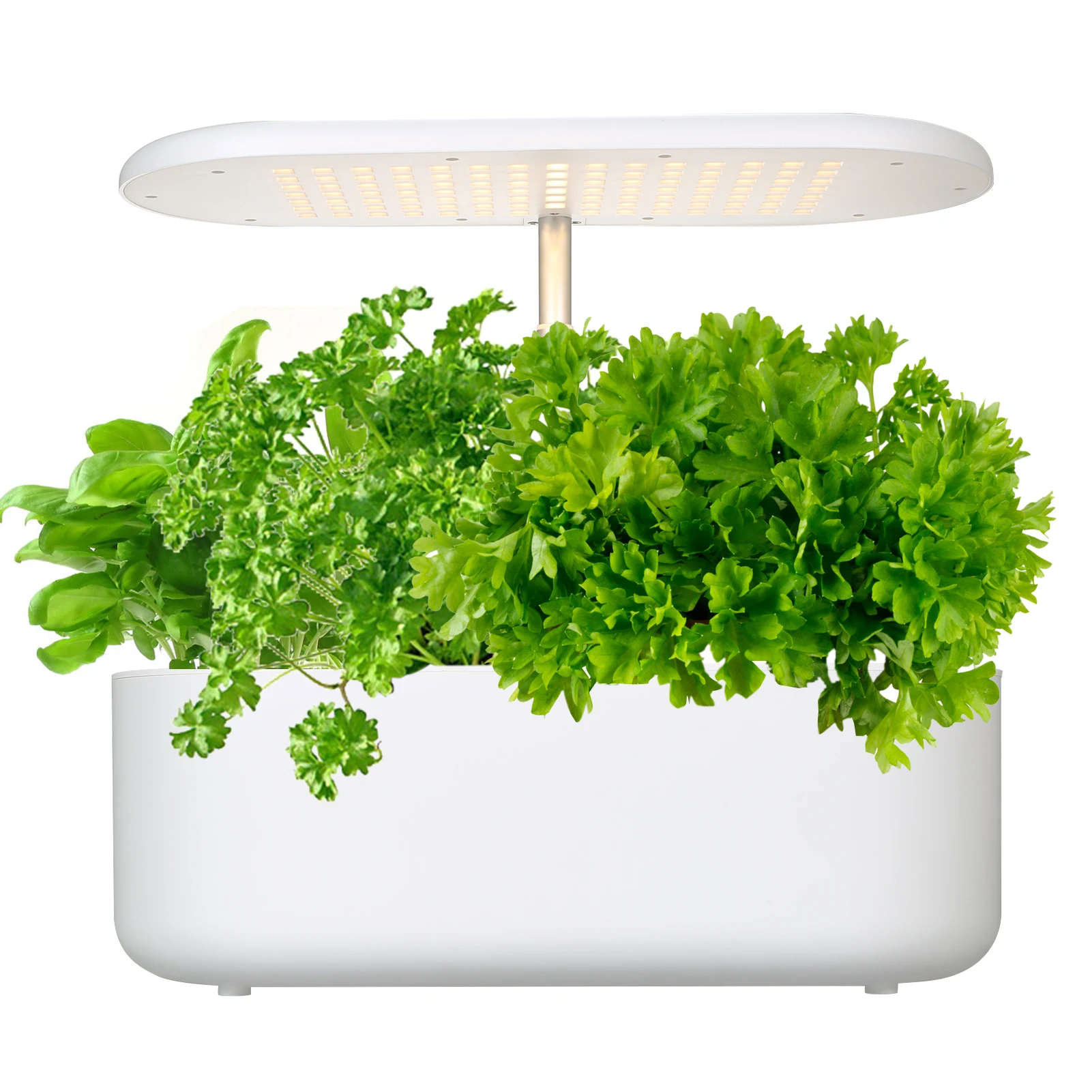 Spectrum LED Grow Light Hydroponics Growing System Garden Kit Automatic Timing Height Adjustable LED Grow Lights Water Pump