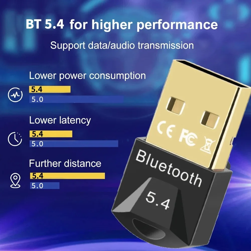 Wireless Bluetooth Audio Transmitter and Receiver USB Adapter