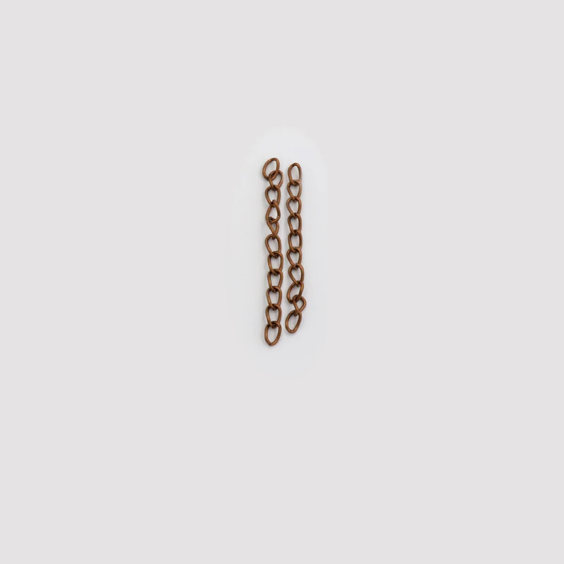 Gold & Silver Metal Extension Chain for Jewelry Making – Versatile Necklace & Bracelet Crafting Accessory