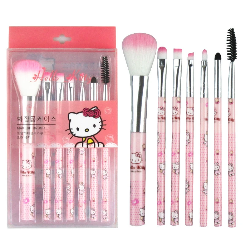 

Makeup Tools 7-piece Beauty Brush Set Beginner Blush Eyebrow Lip Eyeshadow Brush Beauty Tools Cute Cartoon Texture Comfortable