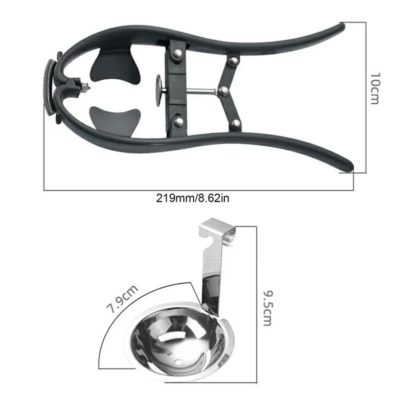 Egg Cracker Opener Automatic Egg Cracking Tool Easy Eggshell Cutter Eggshell Cutter Separator Creative Kitchen Tools cooking egg cutter,eggshell separator,egg shell opener,egg separator