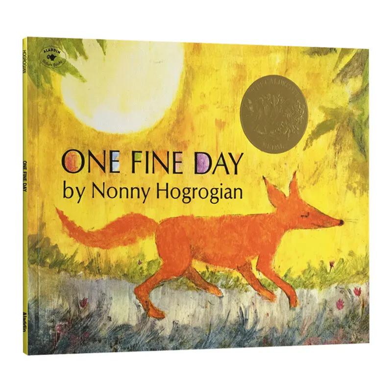 

Milu Original English Caldecott Medal One Fine Day Picture Book Children's Nonny Hogrogian