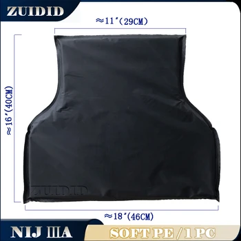 Bulletproof Plate Lightweight  Front Chest Or Back Protection Body Armor Inserts NIJIIIA UHMWPE Soft Armor Panel 1