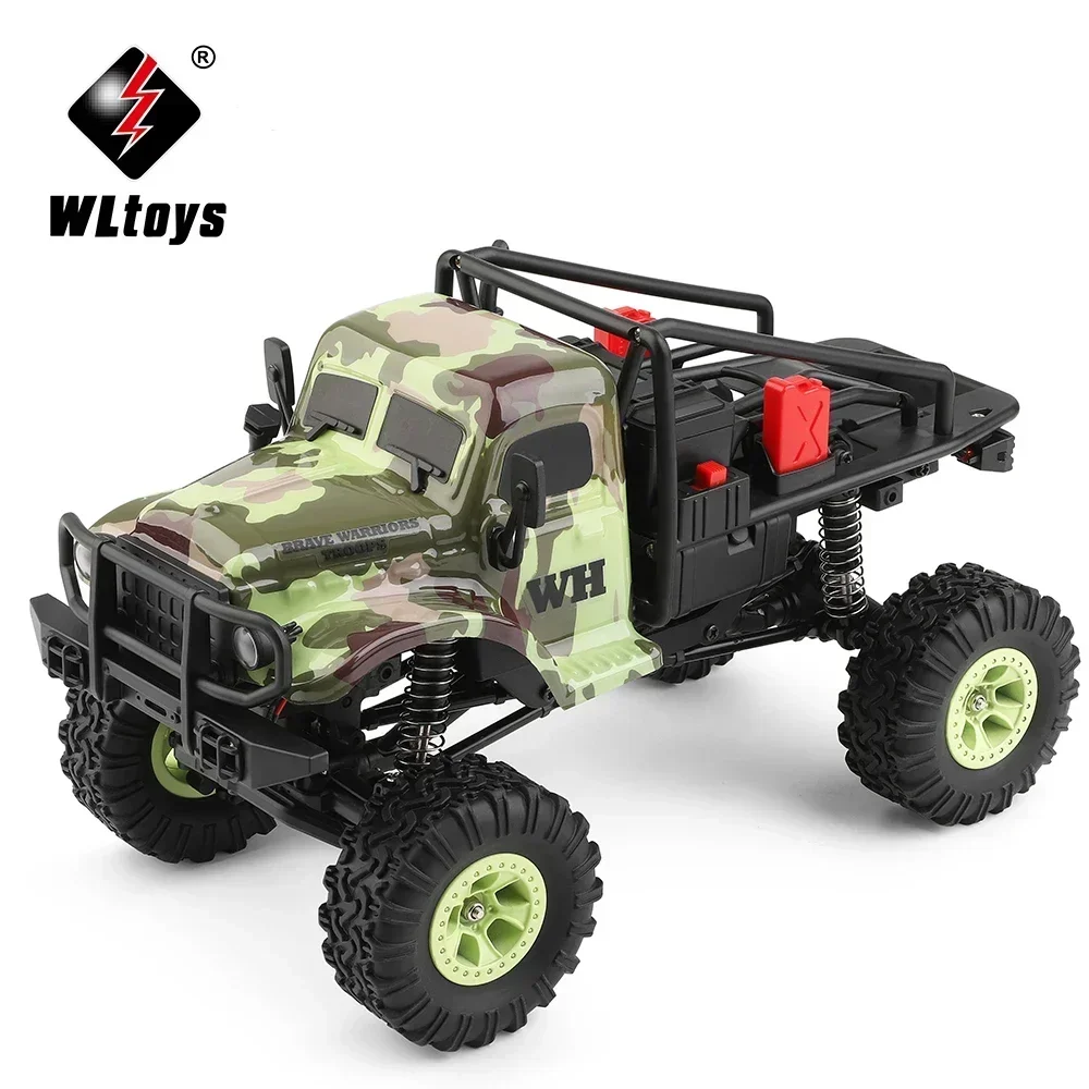 WLtoys 184021 Rc Car 4WD Electric Off-Road Climbing Car 1:18 Remote Control High-Speed Climbing Crawler Vehicle Toys for Kids 2