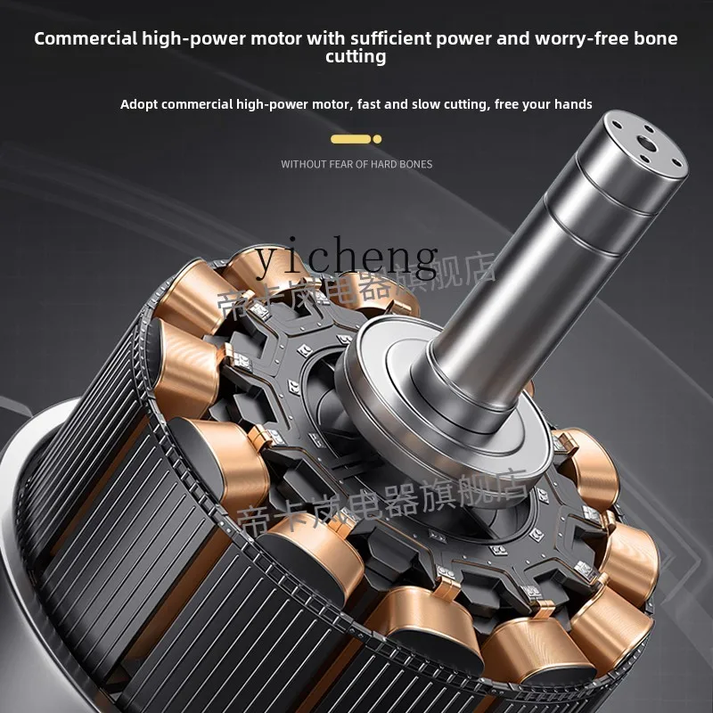 Zz bone sawing machine commercial bone cutting electric desktop cutting beef bone frozen meat pig trotters household 2