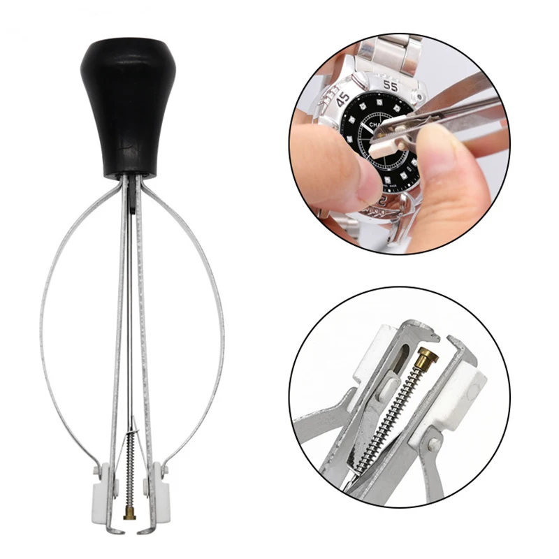 

1Piece Watch Dial Pointer Remover Shovel Clamp Repair Tool Needle Pliers Lifter Watch Hands Remove Tools Pry Clip Taking Device