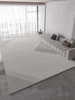 Light Grey Carpet Luxurious Geometric Stripes Living Room Carpets Large Size Decorative Rugs Comfortable Easy Clean Bedroom Rug 5