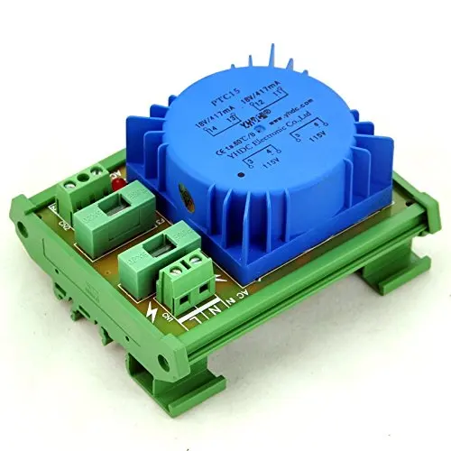 

CZH P 115VAC, S 36VAC, 15VA DIN Rail Mount Toroidal Power Transformer Module.