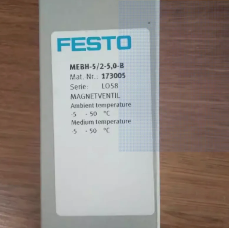 

New original FESTO Solenoid valve MEBH-5/2-5,0-B 173005