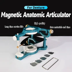 Dentistry Adjustable Silvery Alloy Metal Articulators Big Size Denture Magnetic Anatomic Articulator Dental Lab Equipment Tools