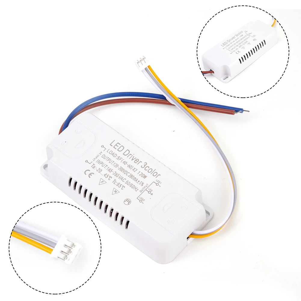 ตัวเลือกสินค้า อะแดปเตอร์ LED 3 สี ปรับแรงดันไฟฟ้า 8-70W สำหรับระบบ LED ไม่แยกแรงดัน